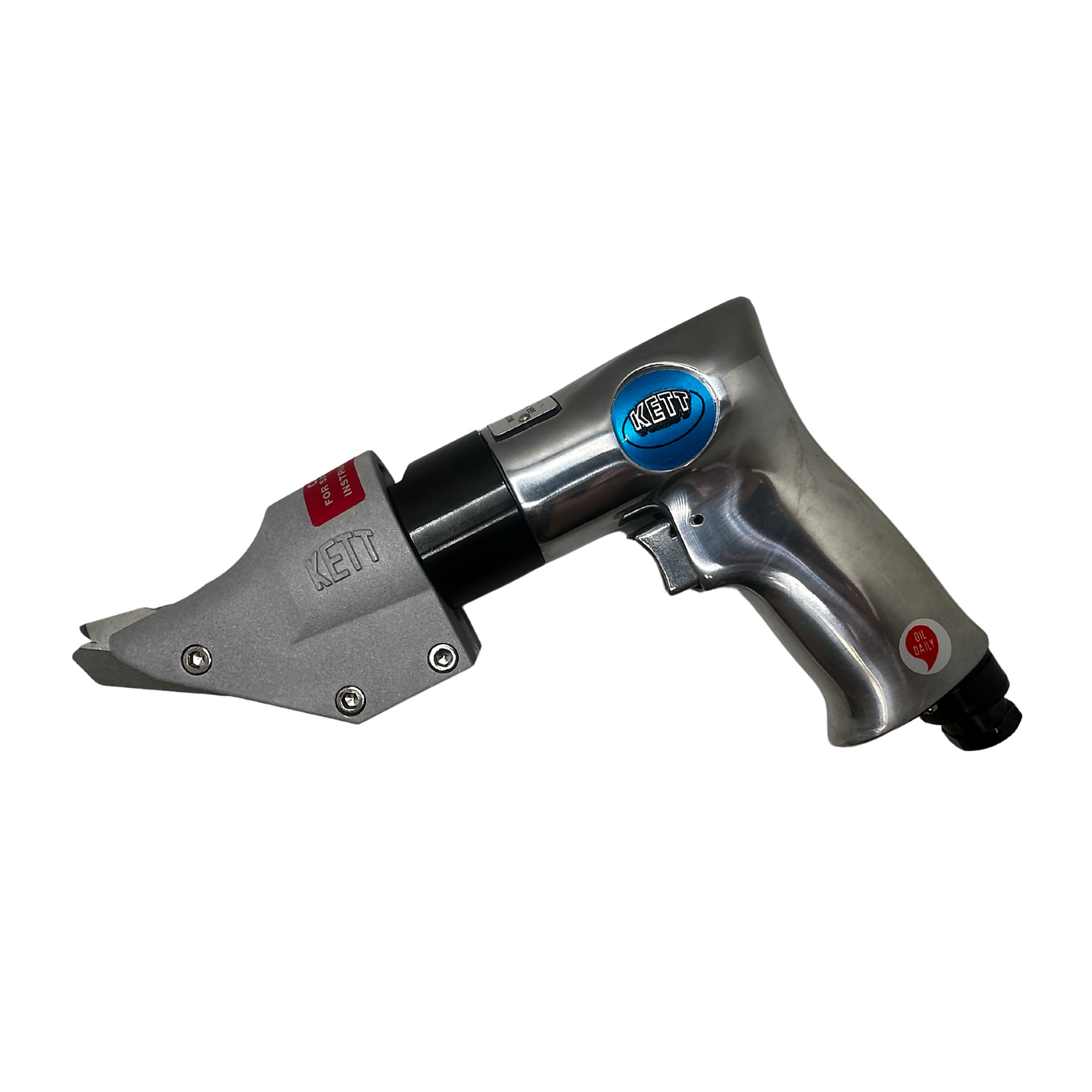 Kett Tool Company, 16 Ga Pistol Grip Pneumatic Double-Cut Shear, Model# P-542